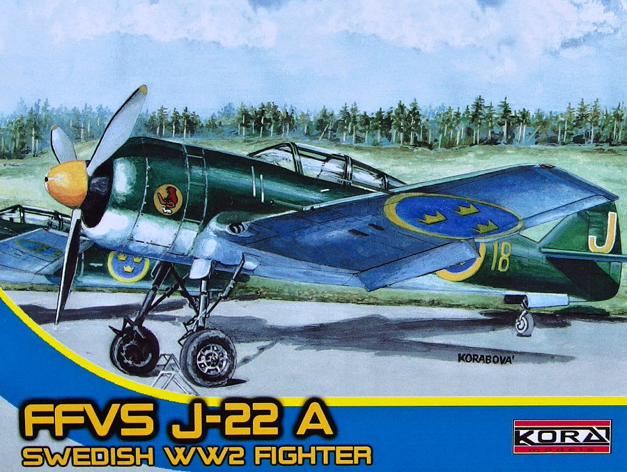 1/72 FFVS J-22A Swedish WWII Fighter