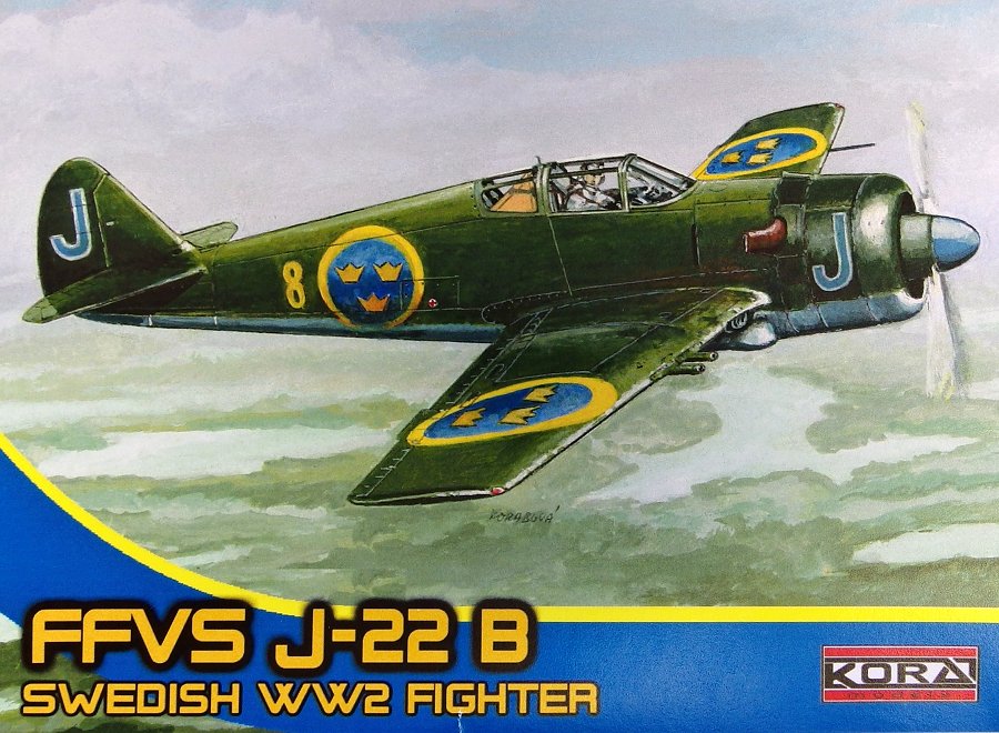 1/72 FFVS J-22B Swedish WWII Fighter