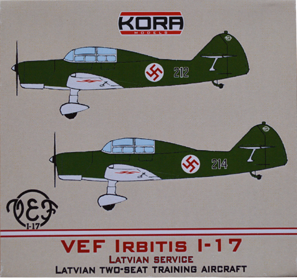 1/72 VEF Irbitis I-17 in Latvian Service