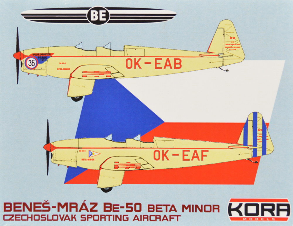 1/72 Be-50 Beta Minor (Czechosl.Sporting Aircraft)