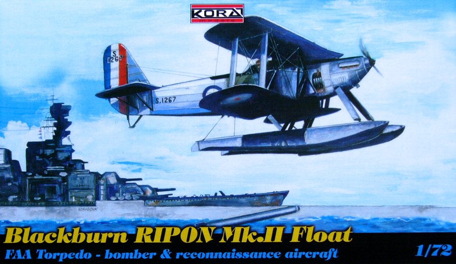 1/72 Blackburn RIPON Mk.II Float (FAA Torpedo)