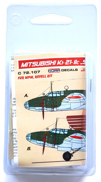 1/72 Mitsubishi Ki-21-IIC Final Bomber (MPM/REV)