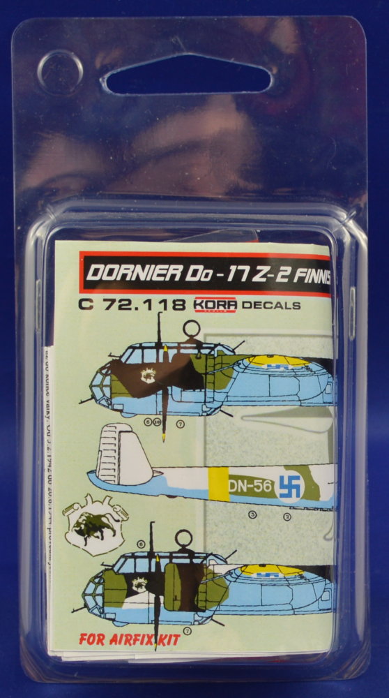 1/72 Do-17Z-2 Finnish service Conv.set (AIRFIX)