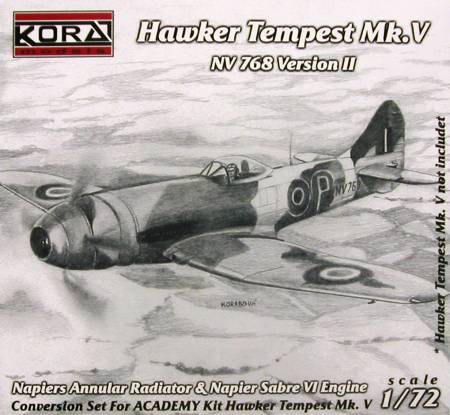 1/72 Hawker Tempest Mk.V NV768 Version II