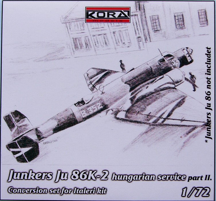 1/72 Junkers Ju 86K-2 Hungary Conv.set (Part II)