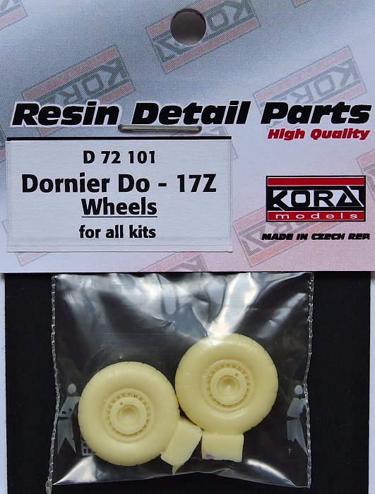 1/72 Wheels for Dornier Do-17Z