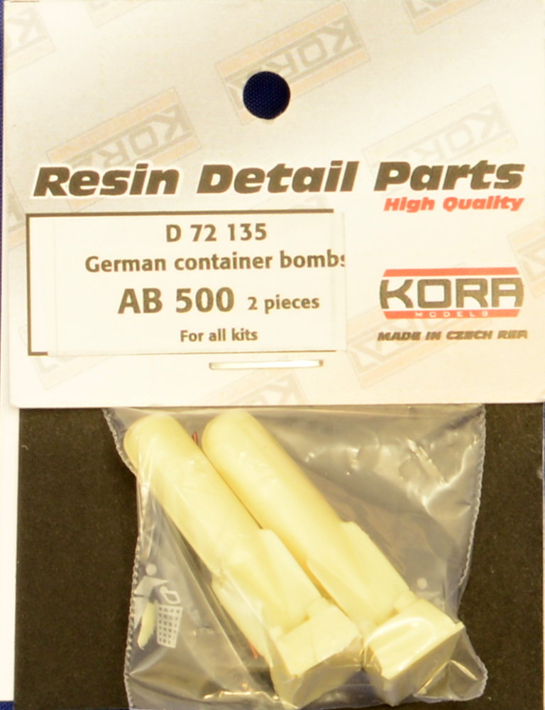 1/72 German container bombs AB 500 (2 pcs.)