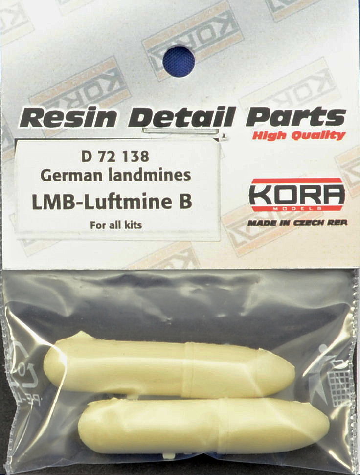 1/72 German landmines LMA-Luftmine B (2 pcs.)