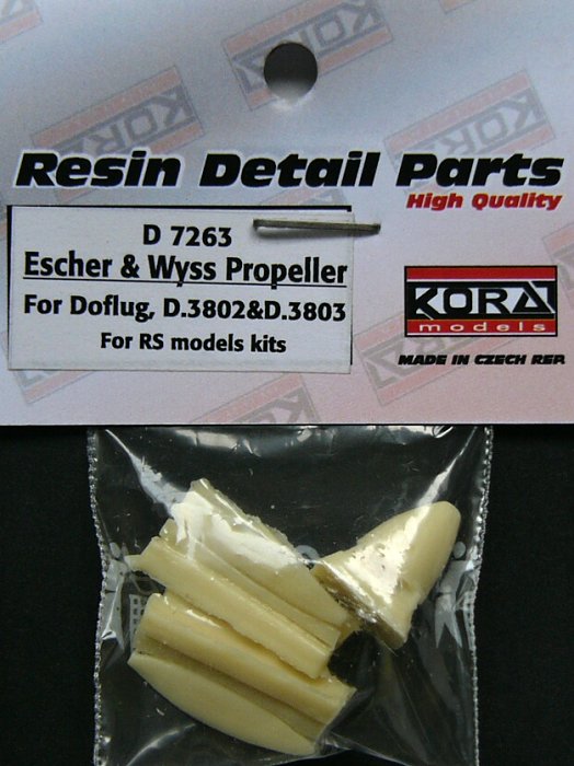 1/72 Escher&Wyss Propeller for D.3802/3803 (RSMOD)