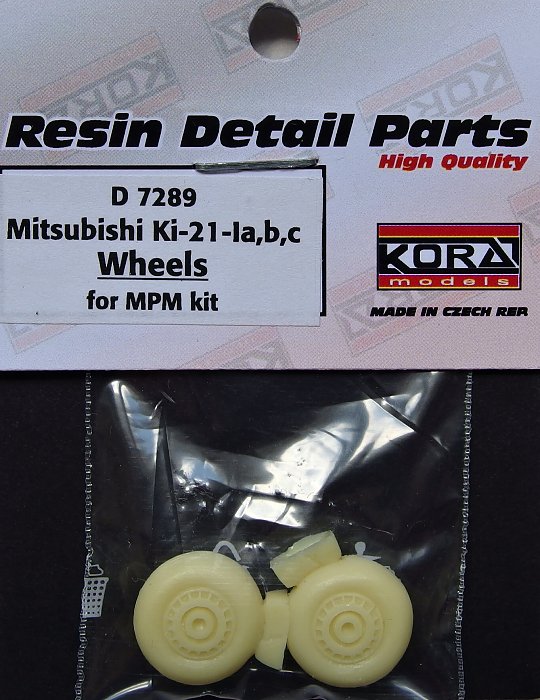 1/72 Wheels for Mitsubishi Ki-21-I a,b,c (MPM)