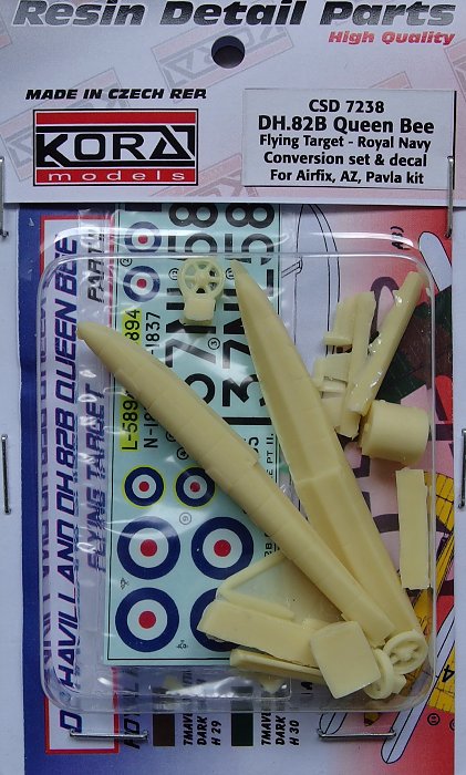 1/72 DH.82B Queen Bee - Conv.set&decal (RAF) Pt.II