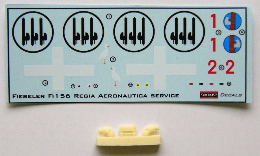 1/72 Decals Fi 156 Storch (Regia Aeronautica)