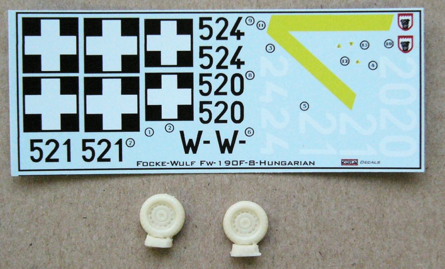 1/72 Decals Fw 190F-8 (Royal Hungarian AF)