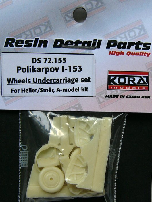 1/72 Polikarpov I-153 Wheels Undercarriage set