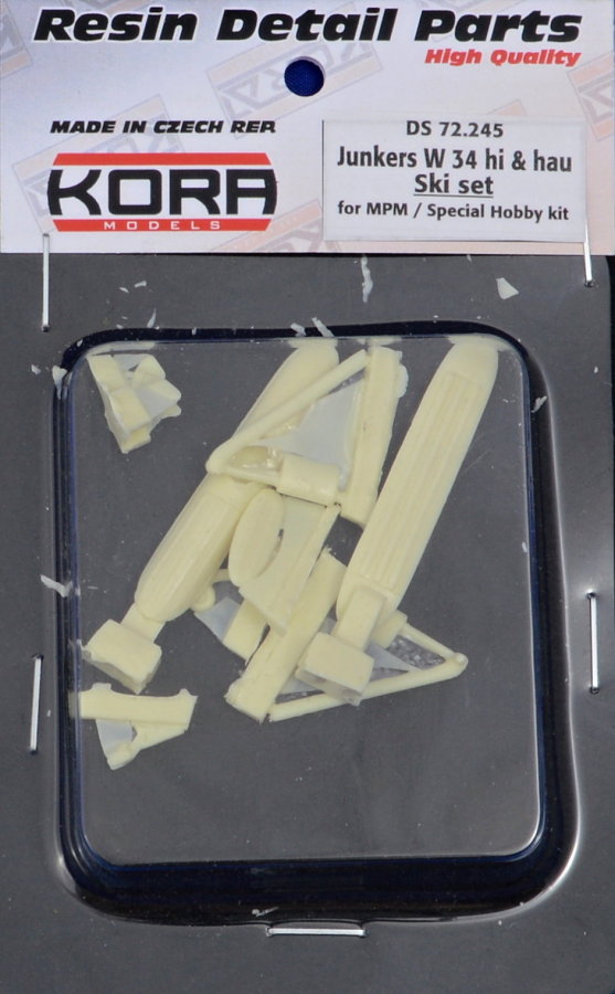 1/72 Junkers W34 hi&hau - ski set (MPM/SP.HOBBY)