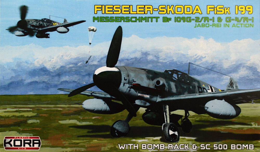 1/72 FiSk 199 w/ SC500 & bomb rack (plastic kit)