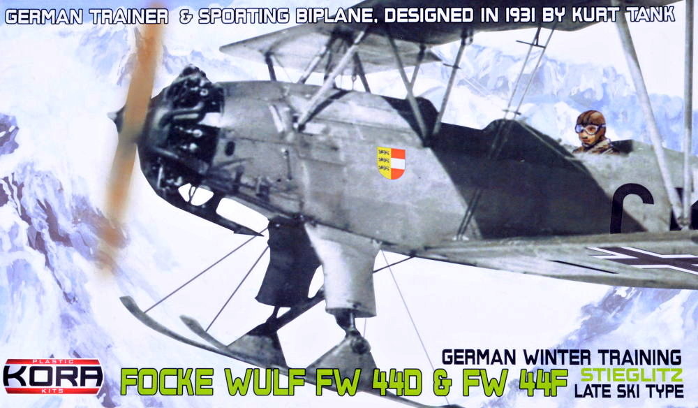 1/72 Fw 44D/44F Germany Late Ski Type (4x camo)