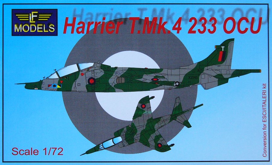 1/72 Harrier T.Mk.4 233 OCU  (Conv.Set ESCI/ITAL)