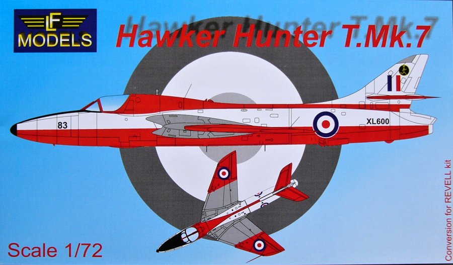 1/72 Hawker Hunter T.Mk.7 (Conv.Set for REVELL)