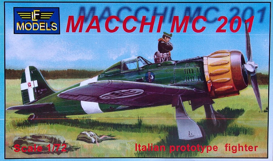 MODELIMEX Online Shop | 1/72 Macchi MC 201 Italian prototype fighter ...