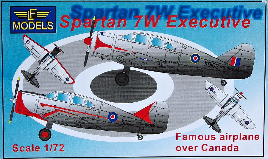 1/72 Spartan 7W Executive over Canada