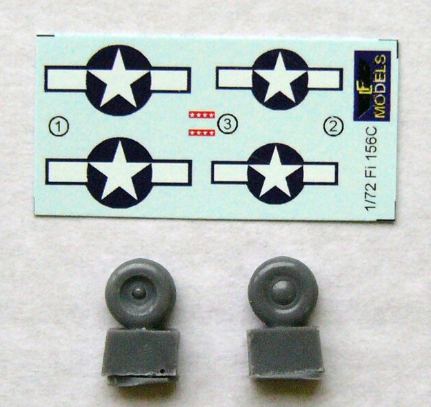 1/72 Decals for Fi 156 Storch USAF