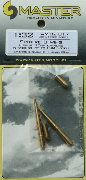 1/32 S.Spitfire C wing - Hispano 20mm canons (PCM)