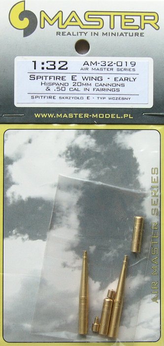 1/32 S.Spitfire E wing early Hispano 20mm & .50cal