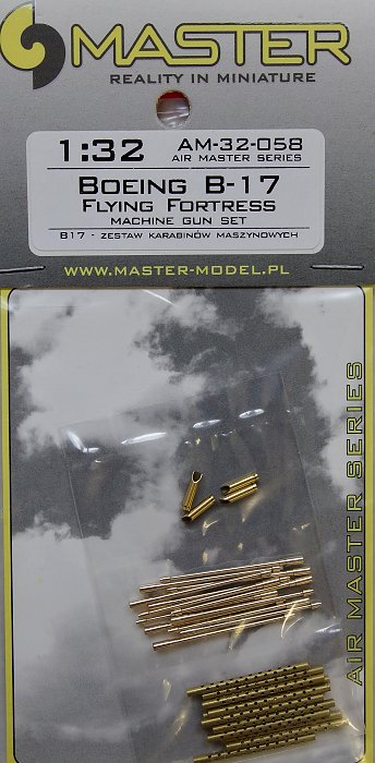 1/32 B-17 Flying Fortress Machine gun set (13 pcs)