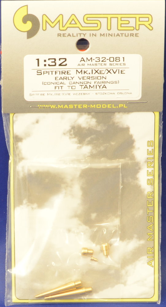 1/32 Spitfire Mk.IXE/XVIE conical cannon fairings