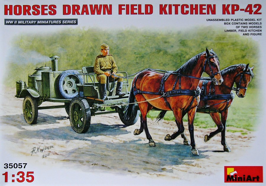 1/35 Horses Drawn Field Kitchen KP-42