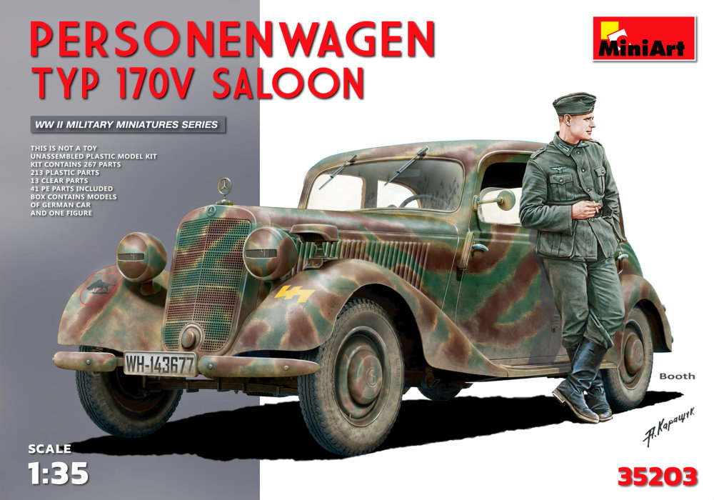 1/35 Personenwagen Typ 170V Saloon (incl. 1 fig.)