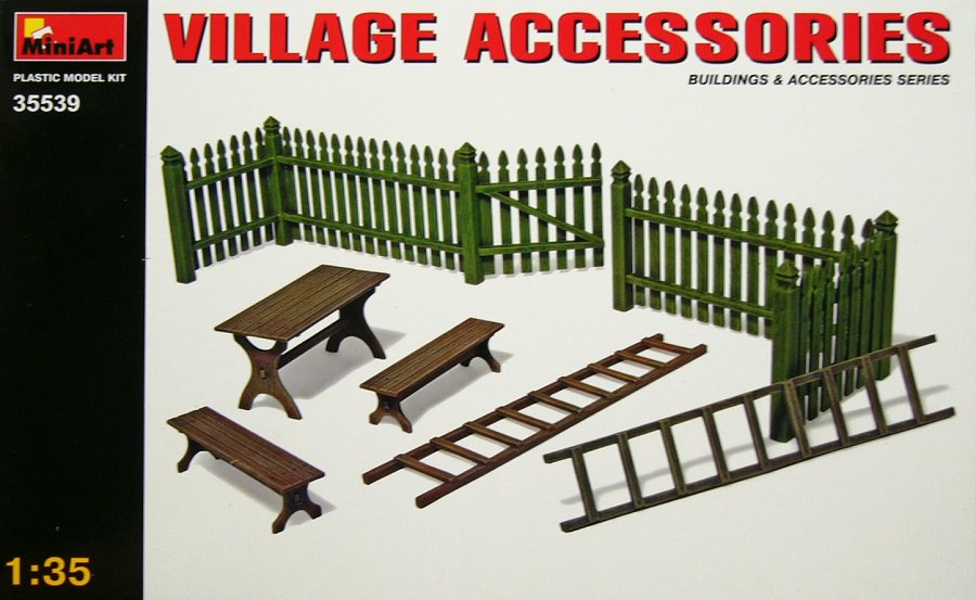 1/35 Village Accessories