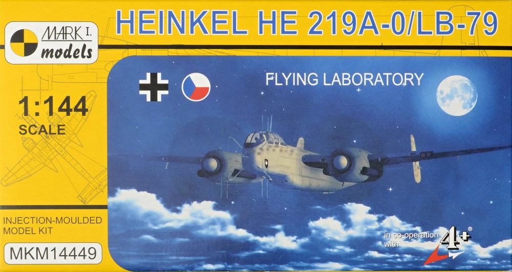 1/144 Heinkel He 219A-0/LB-79 (4x camo)