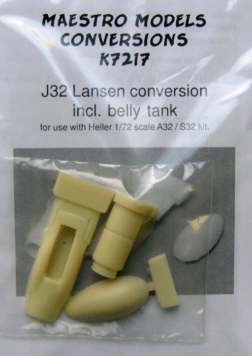 1/72 J32 Lansen Conversion Set