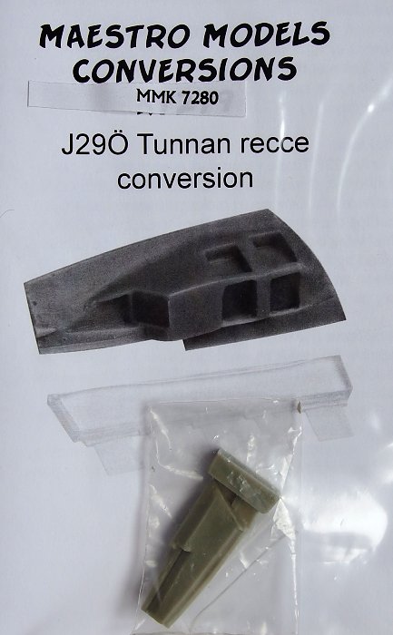 1/48 J29Ö Tunnan Recce conversion set