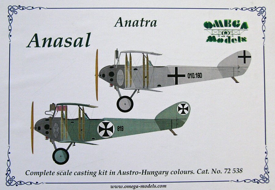 MODELIMEX Online Shop | 1/72 Anatra Anasal (Austro-Hungary) | váš ...