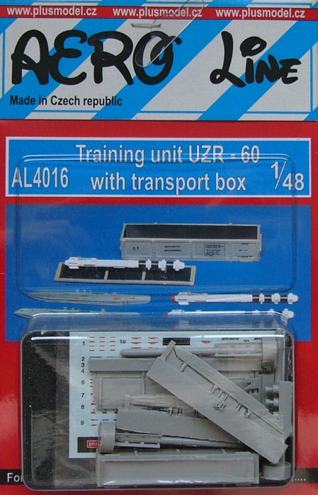 1/48 Russ.missile UZR-60 Training unit&transp.box