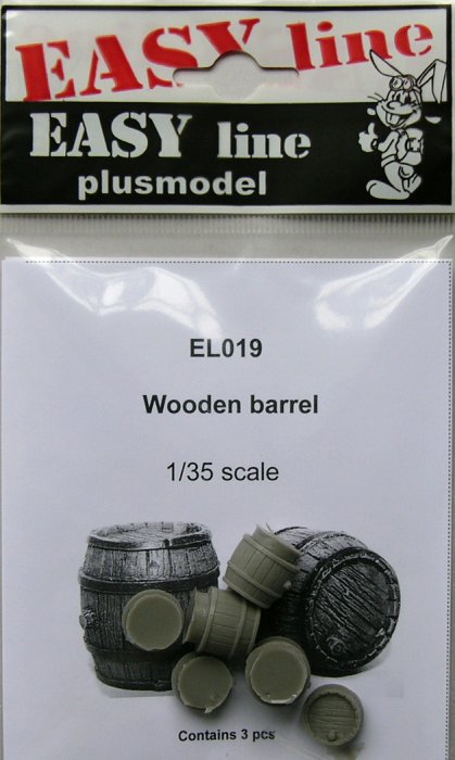 1/35 Wooden Barrels  (3 pcs.) EASY LINE