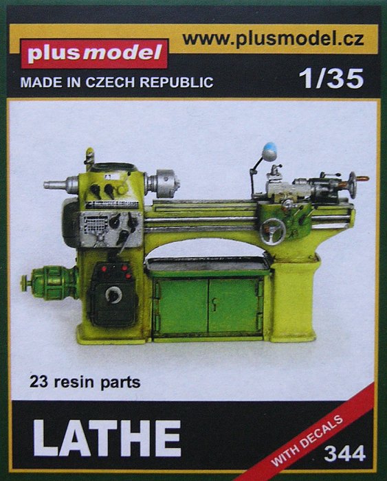 1/35 Lathe (23 resin parts)