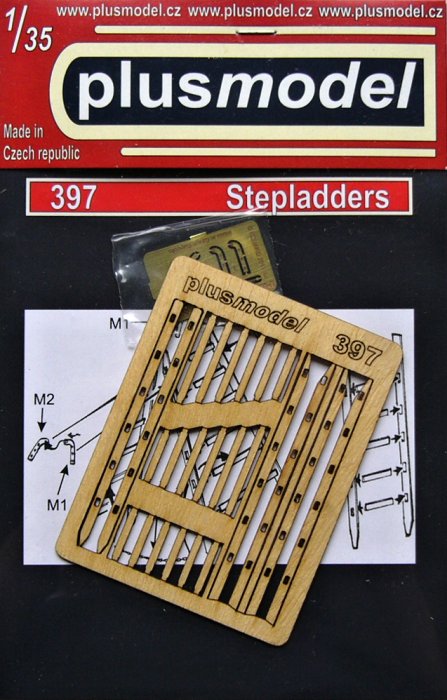 1/35 Stepladders (laser cut wood)