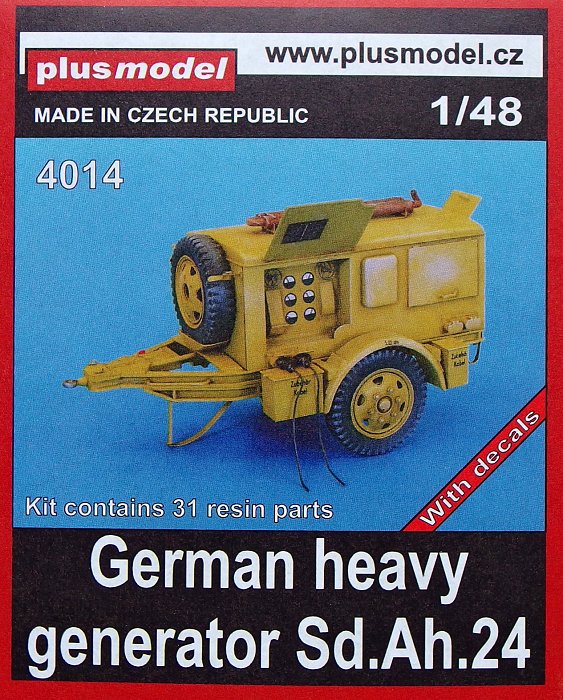 1/48 Germany heavy generator Sd.Ah.24