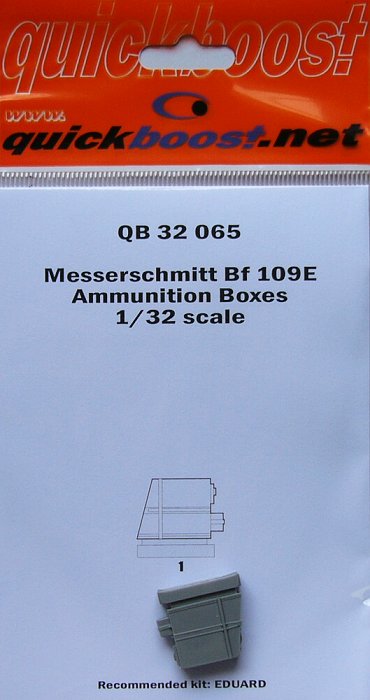 1/32 Bf 109E ammunition boxes  (EDU)