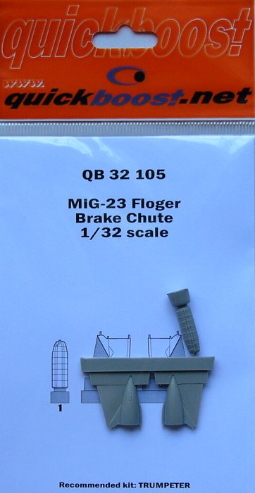 1/32 MiG-23 Floger brake chute  (TRUMP)