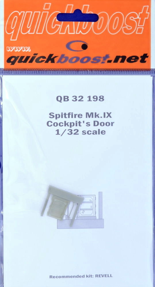 1/32 Spitfire Mk.IX cockpit's door (REV)