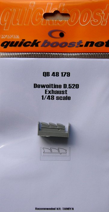 1/48 Dewoitine D.520 exhaust   (TAM)