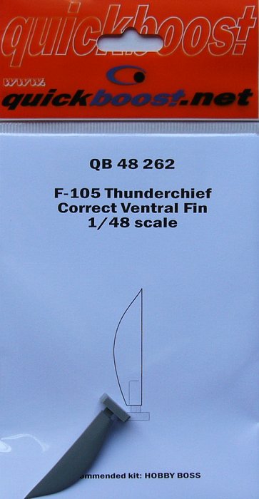 1/48 F-105 Thunderchief correct ventral fin(HOBBY)