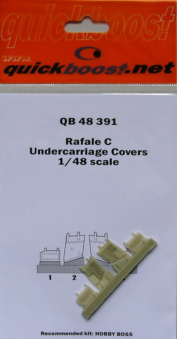 1/48 Rafale C undercarriage covers  (HOBBYB)