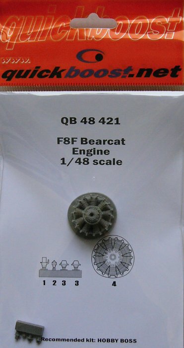 1/48 F8F Bearcat engine  (HOBBYB)