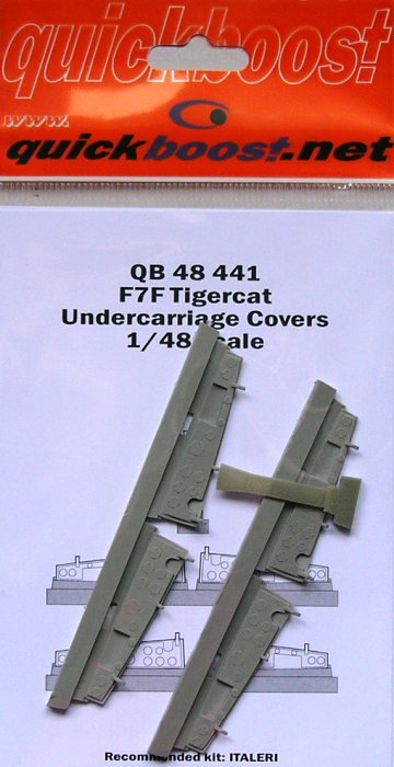 1/48 F7F Tigercat undercarriage covers (ITAL)